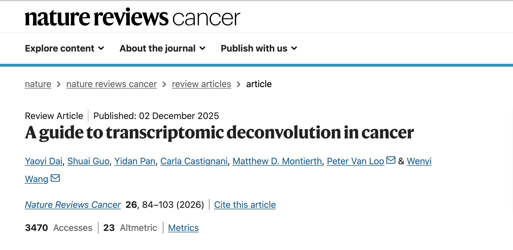 A guide to transcriptomic deconvolution in cancer